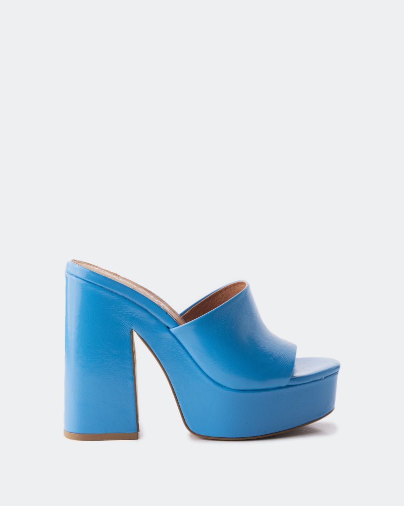 l'intervalle Lalaria Bleu Cuir Bleu