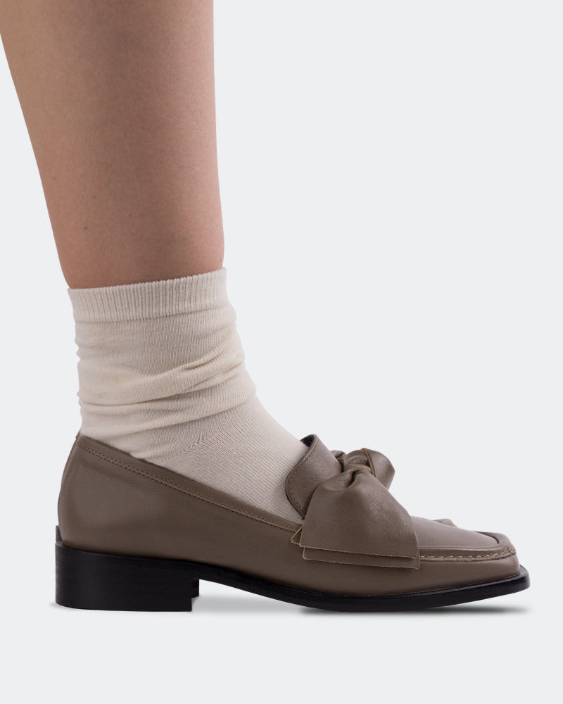 l'intervalle Lalin Amande Cuir Amande