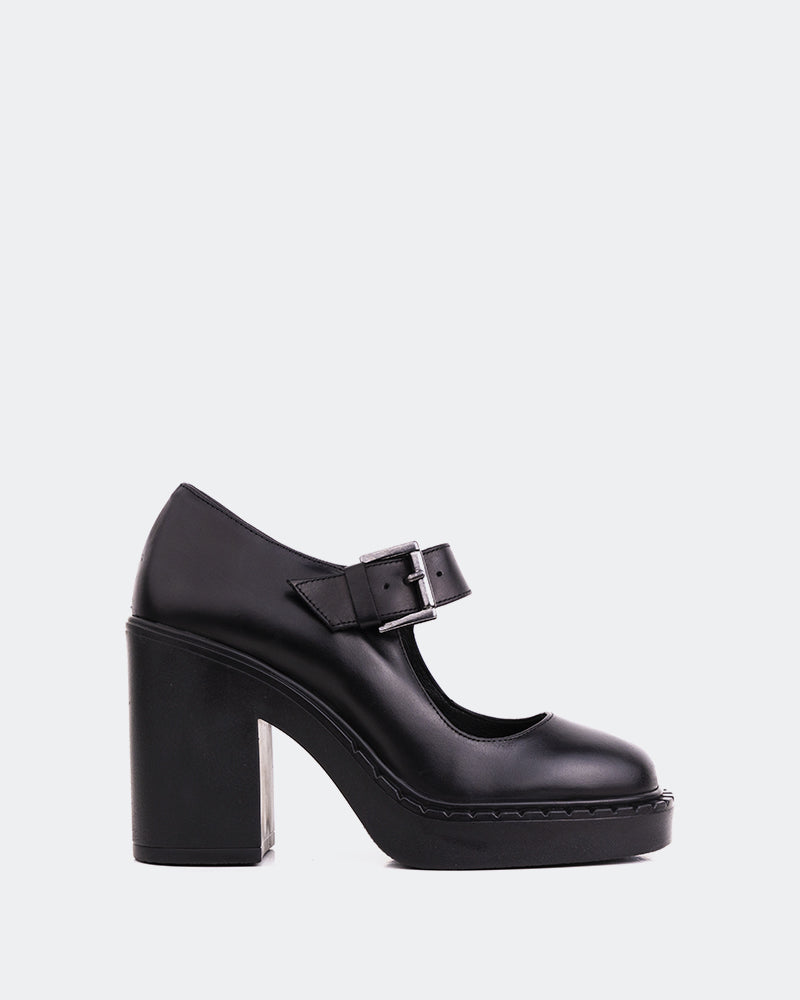 l'intervalle Lanyard Noir Cuir Noir