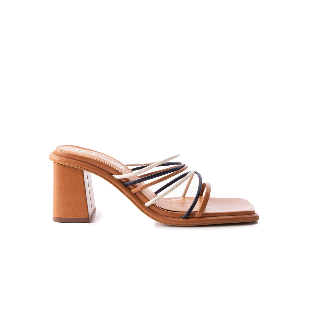 l'intervalle Larisa Ocre Multi-couleurs Cuir Ocre