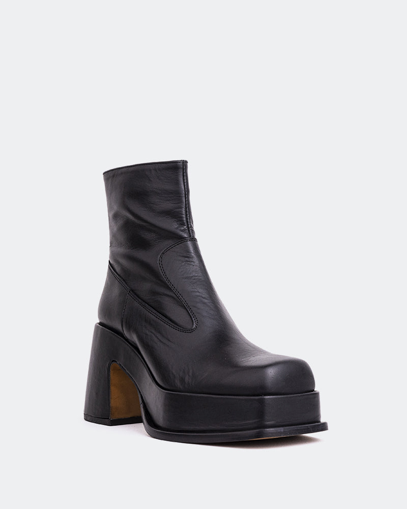 L'intervalle Lepic Noir Cuir Noir