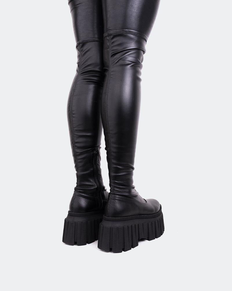 L'intervalle Letar Noir Stretch Noir