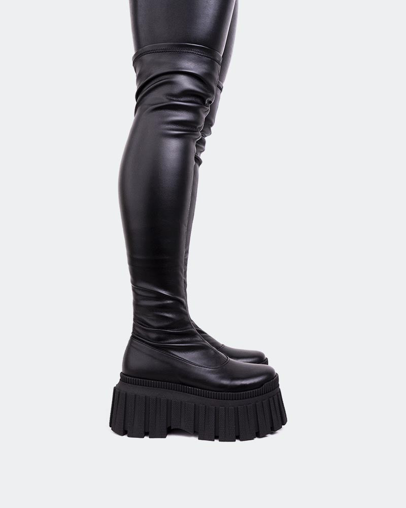 l'intervalle Letar Noir Stretch Noir