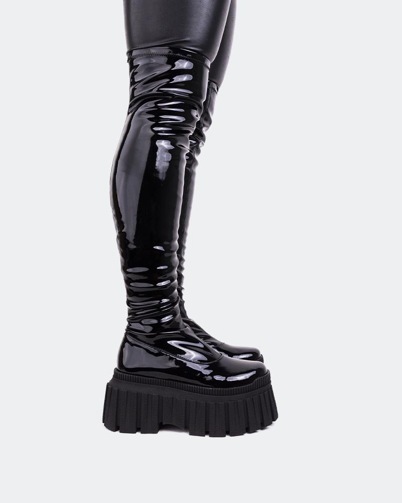 l'intervalle Letar Noir Verni Noir