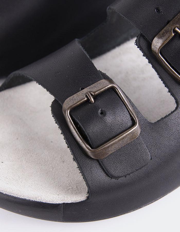 L'intervalle Letizia Noir Cuir Noir