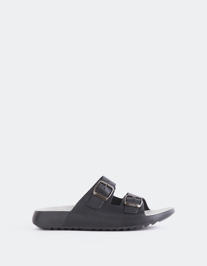 l'intervalle Letizia Noir Cuir Noir