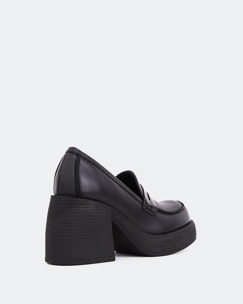 L'intervalle Levigne Noir Cuir Noir