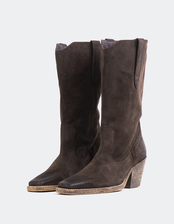 L'intervalle Lewisham Brun Suède Brun