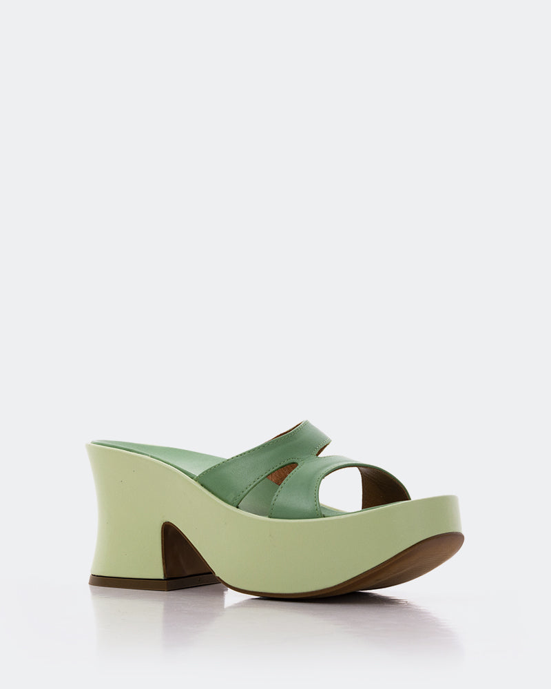 L'intervalle Lexus Cuir Menthe Vert