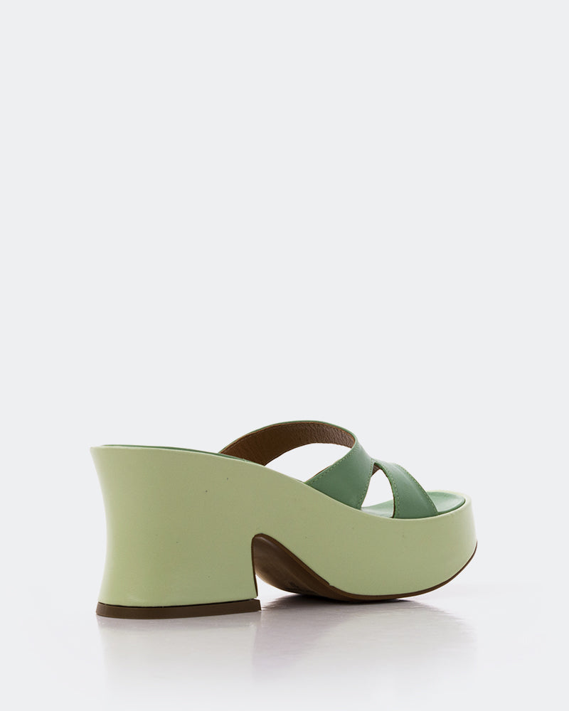 L'intervalle Lexus Cuir Menthe Vert