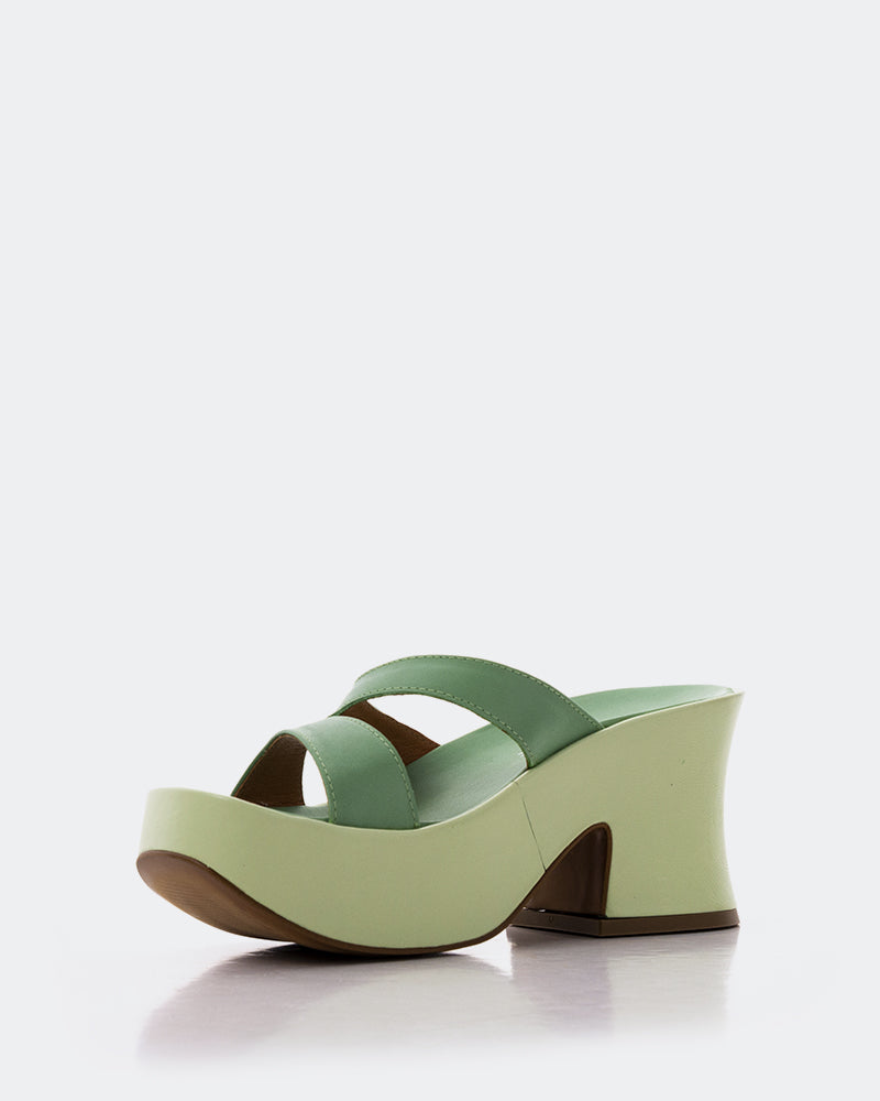 L'intervalle Lexus Cuir Menthe Vert