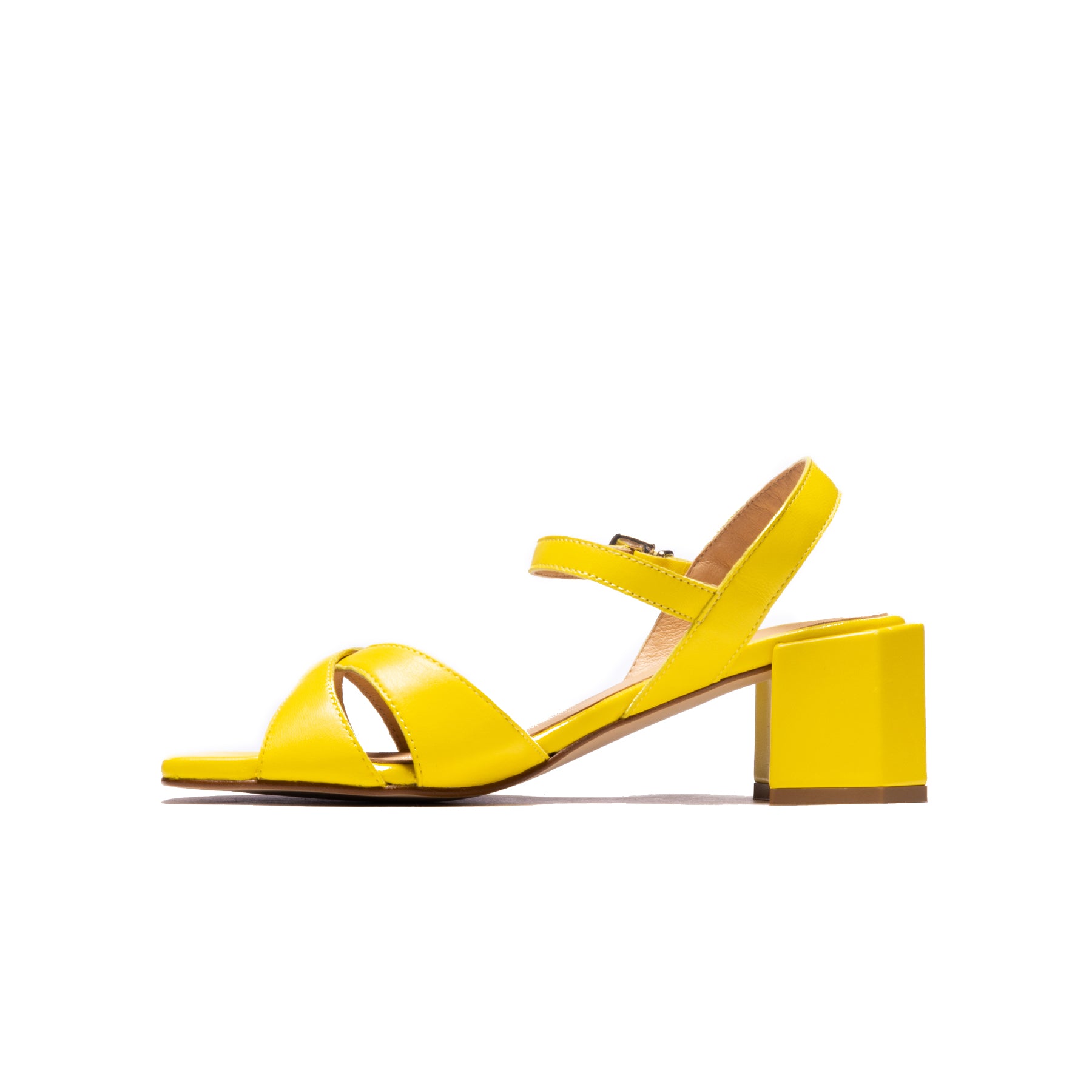 L'intervalle Lilith Jaune Cuir