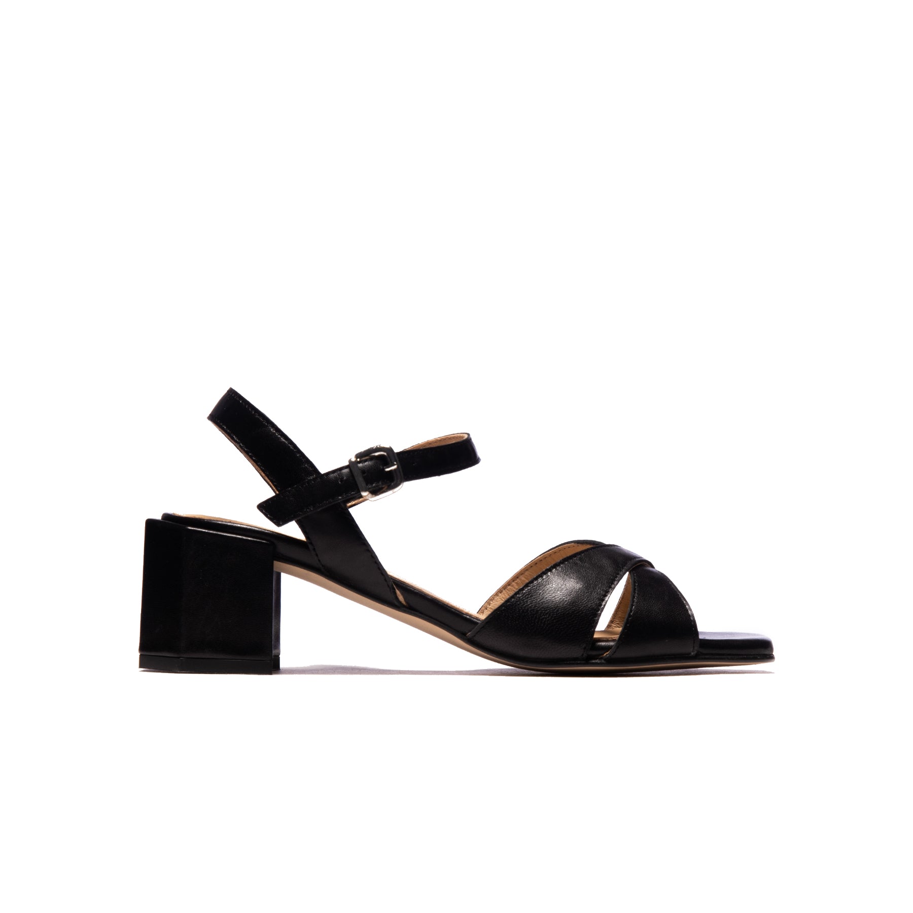 l'intervalle Lilith Noir Cuir