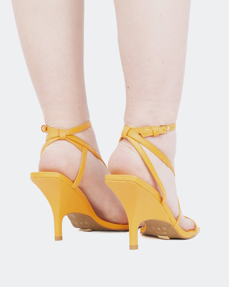 L'intervalle Liquid Cuir Orange Orange