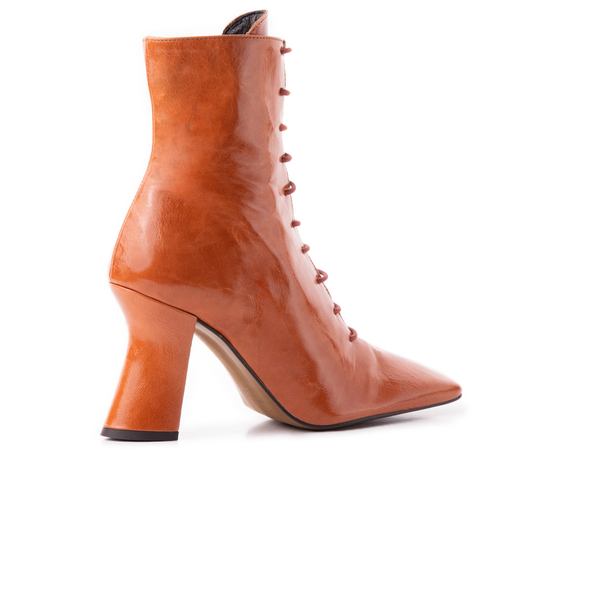 L'intervalle Lockwood Cuir Orange Brûlé Orange