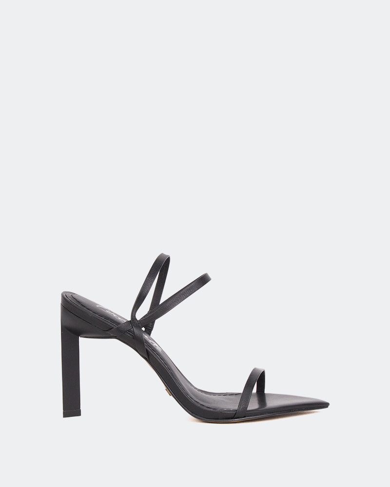 l'intervalle Lolas Noir Cuir Noir