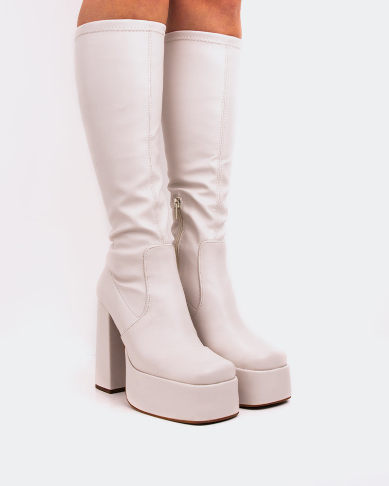 L'intervalle Lorde Blanc Cassé Stretch Blanc