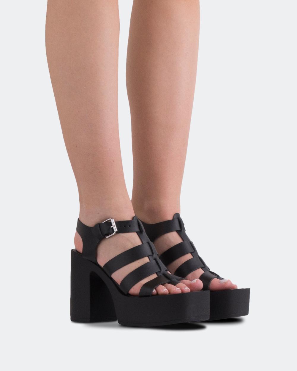 L'intervalle Loup Noir Cuir Noir