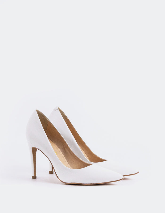 L'intervalle Love Cuir Blanc Blanc