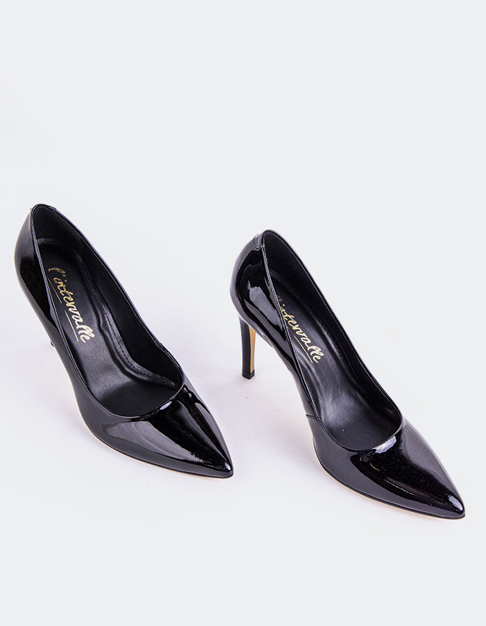 L'intervalle Love Noir Verni Noir