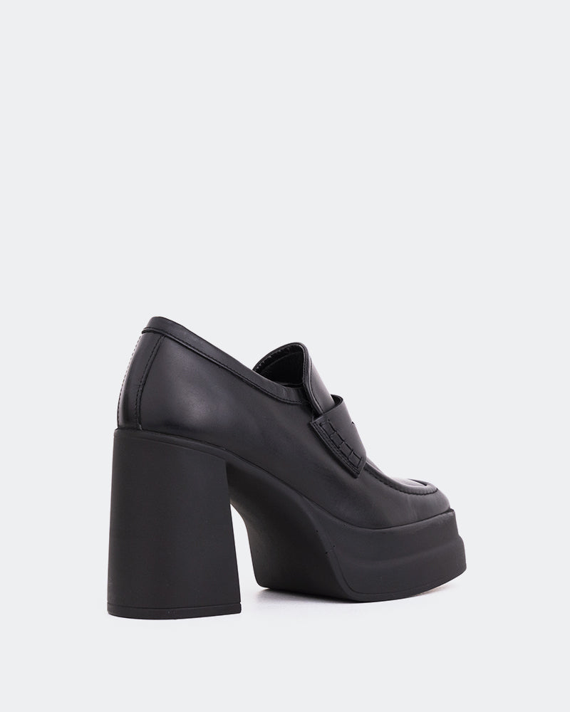 L'intervalle Lungara Noir Cuir Noir