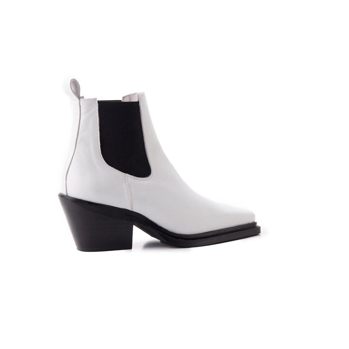 L'intervalle Lyndale Blanc Cuir Blanc