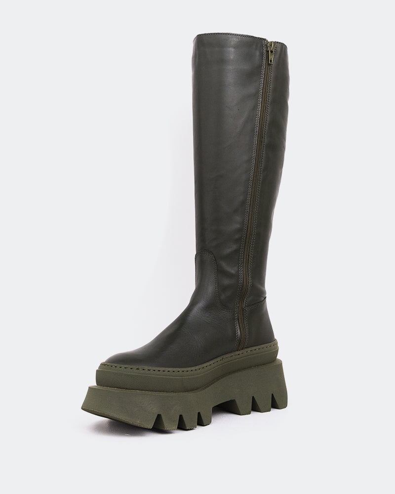 L'intervalle Mahone Vert Cuir Vert