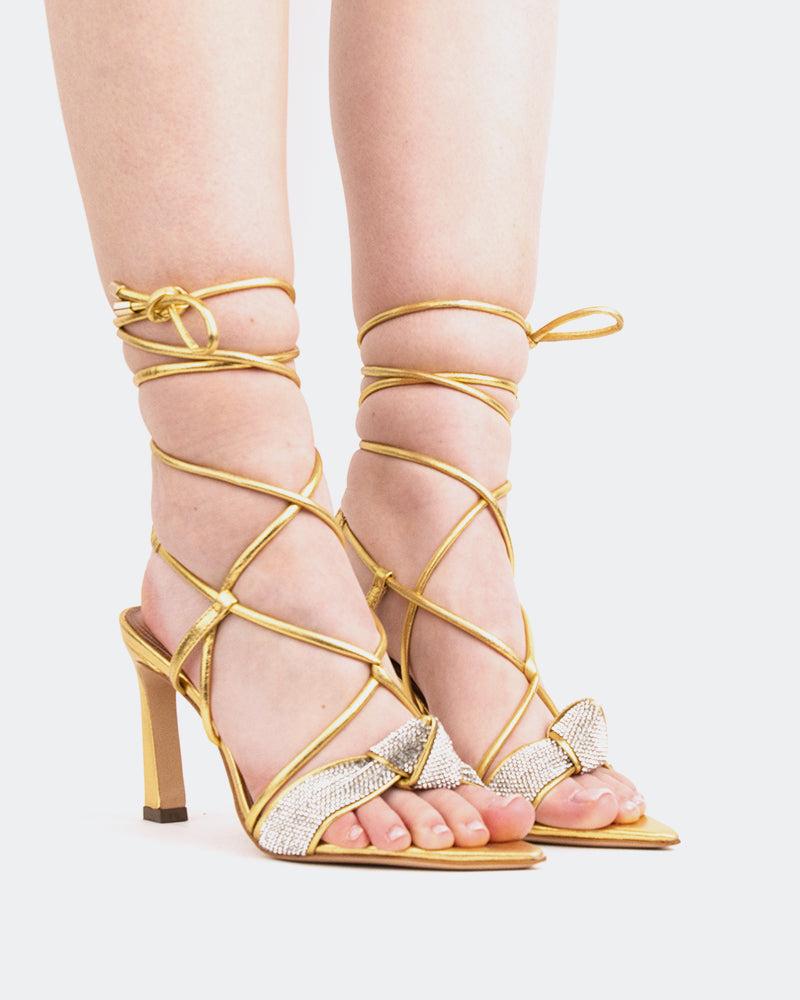 L'intervalle Maido Or Cuir/Cuir Or Or