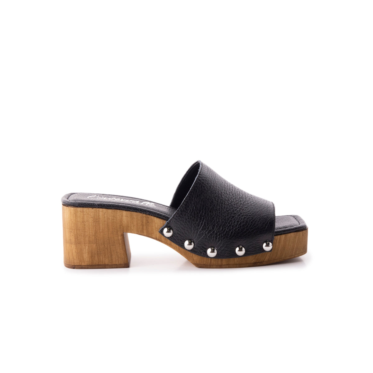 l'intervalle Maja Noir Cuir Noir