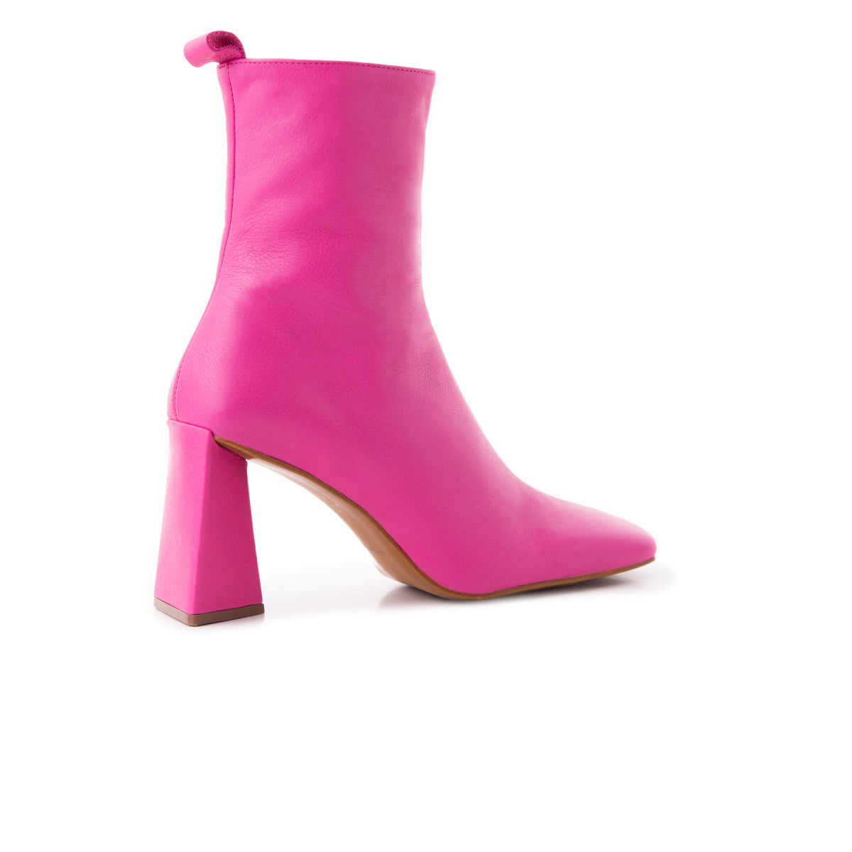 L'intervalle Mannedorf Cuir Fuschia Rose