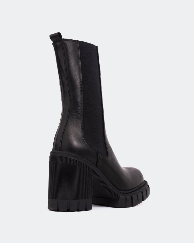 L'intervalle Maple Noir Cuir Noir