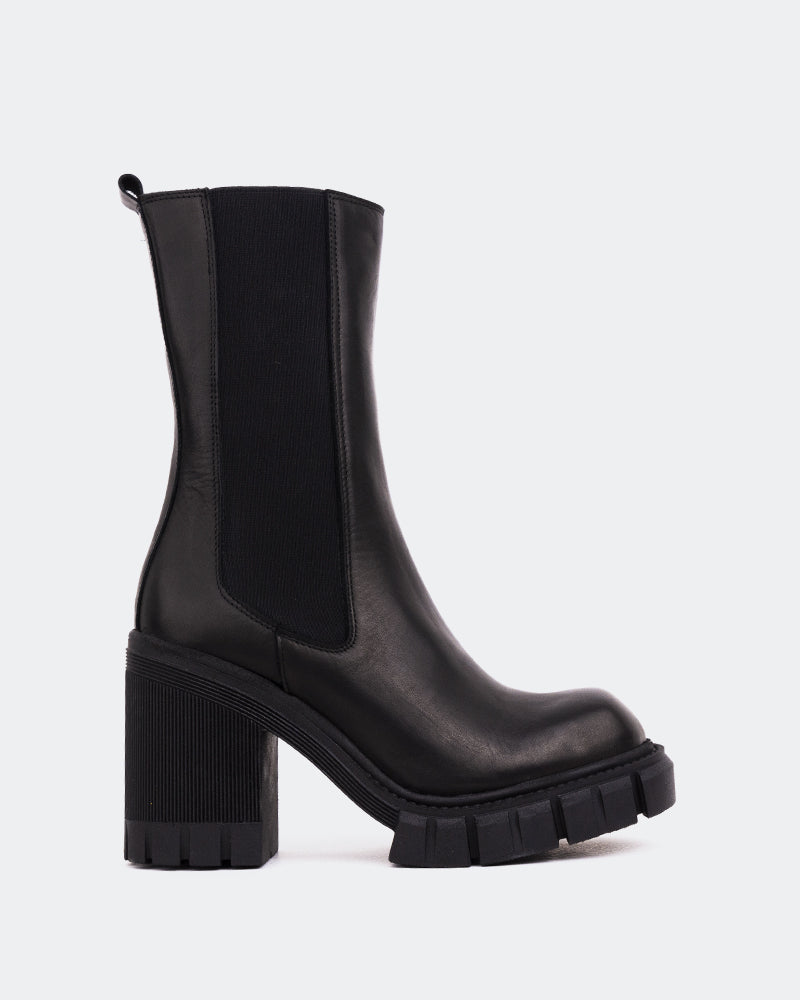 l'intervalle Maple Noir Cuir Noir