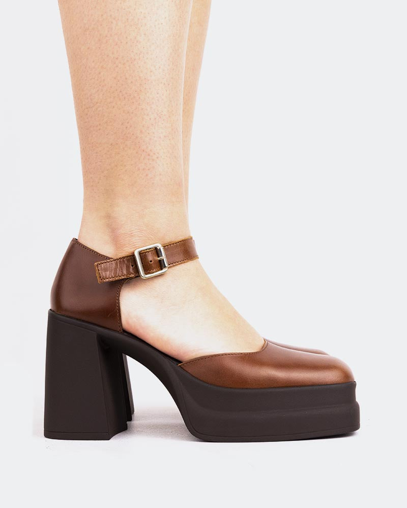 l'intervalle Marconi Brun Cuir Brun