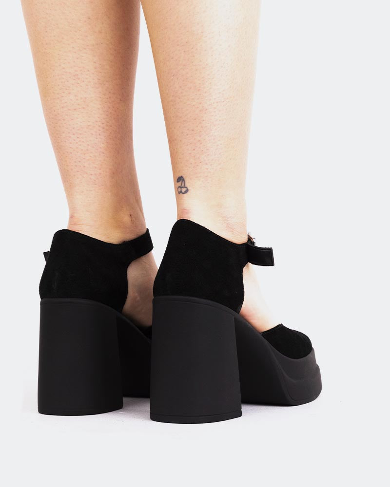 L'intervalle Marconi Noir Suède Noir