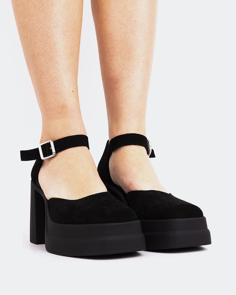 L'intervalle Marconi Noir Suède Noir