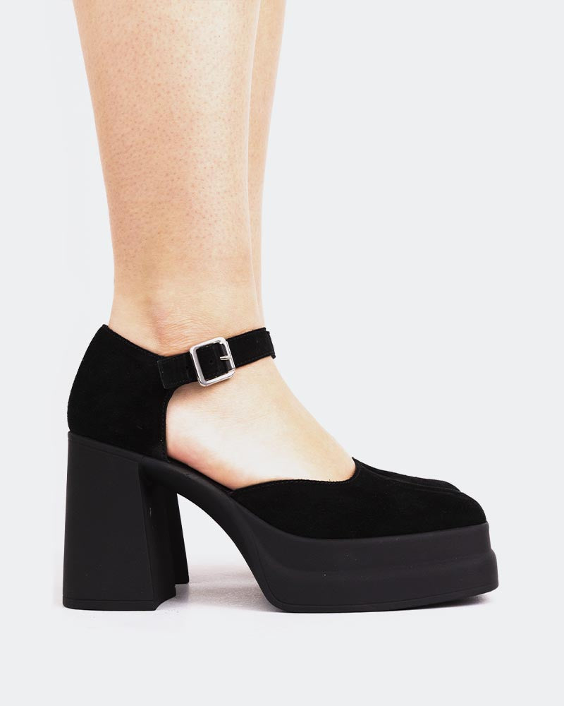 l'intervalle Marconi Noir Suède Noir