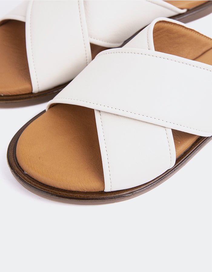 L'intervalle Marigny Ice Leather Blanc