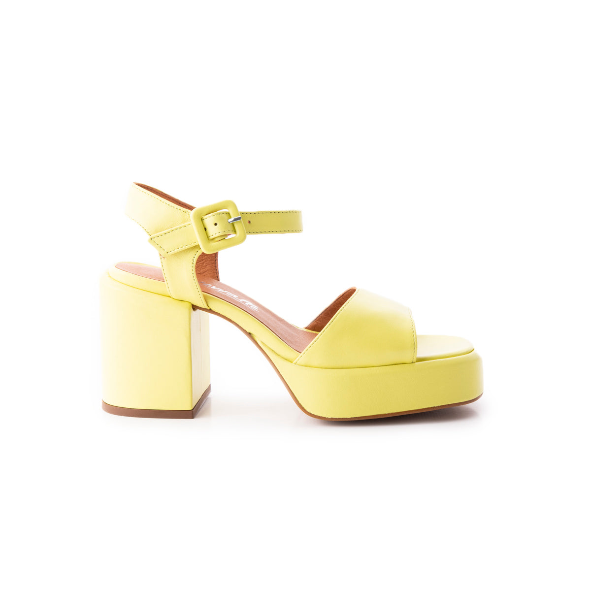l'intervalle Marim Jaune Cuir Jaune