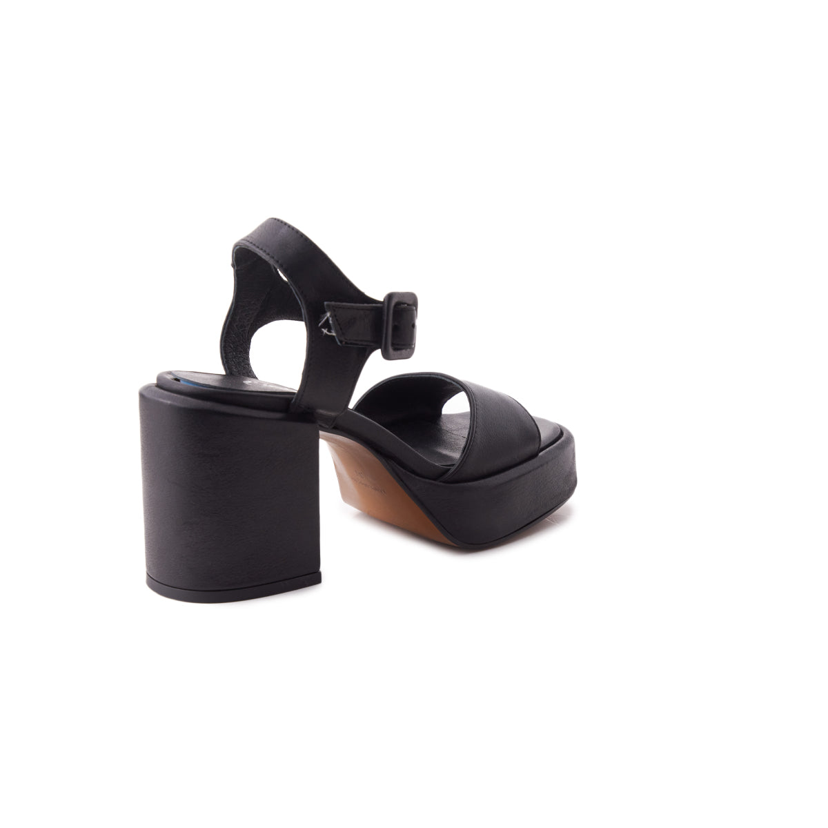 L'intervalle Marim Noir Cuir Noir