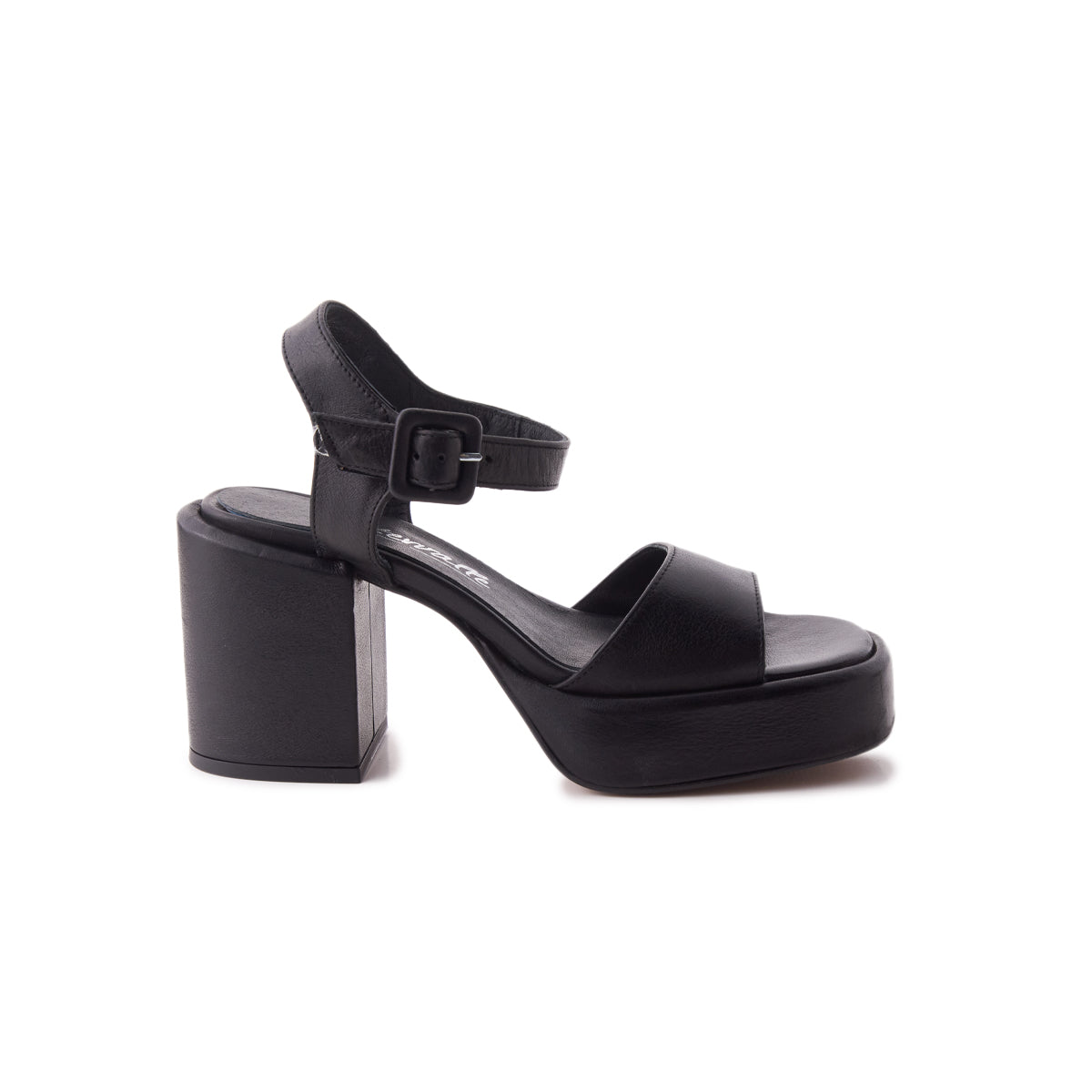 l'intervalle Marim Noir Cuir Noir