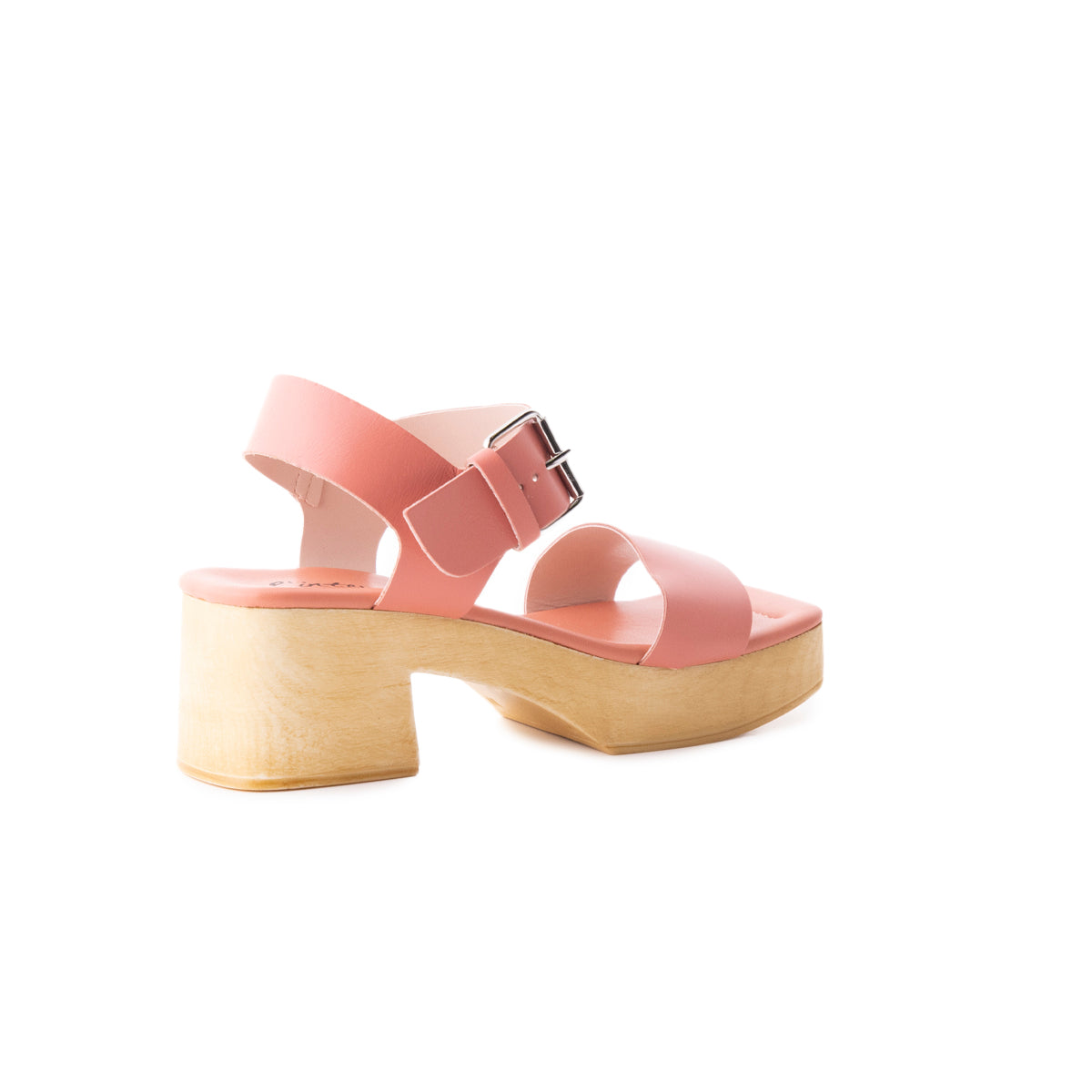 L'intervalle Marion Rose Cuir Rose