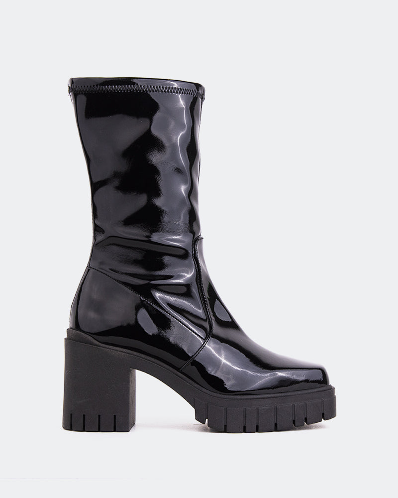 l'intervalle Marlow Noir Verni Noir