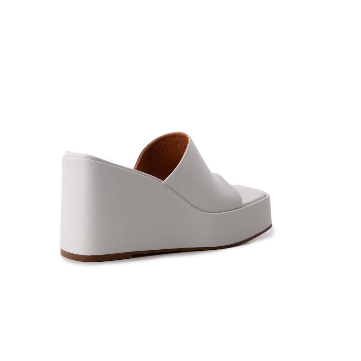 L'intervalle Matamoros Blanc Cuir Blanc