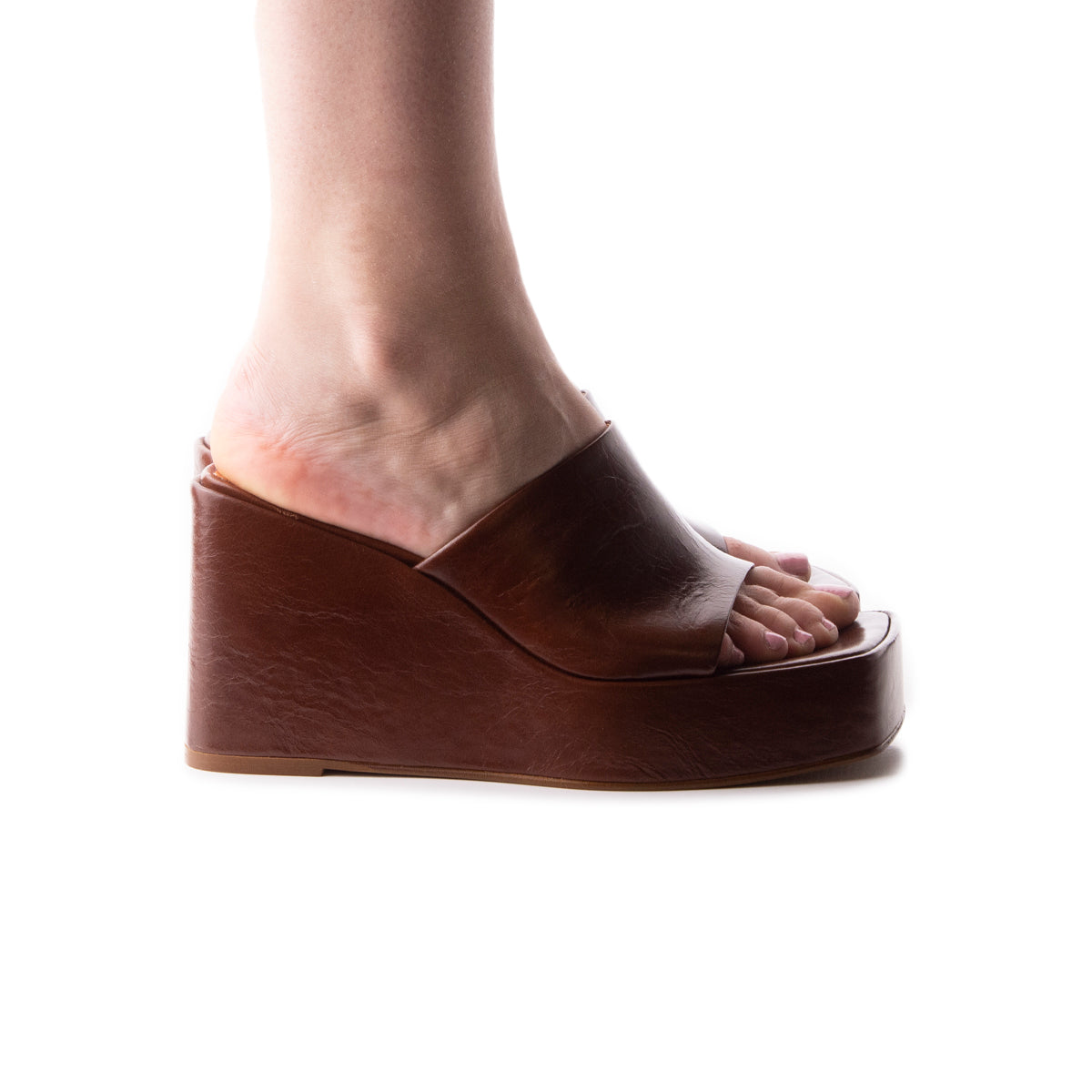 l'intervalle Matamoros cuir marron Brun