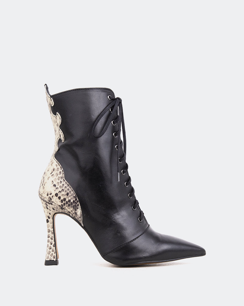 l'intervalle Maybelle Noir Cuir Noir