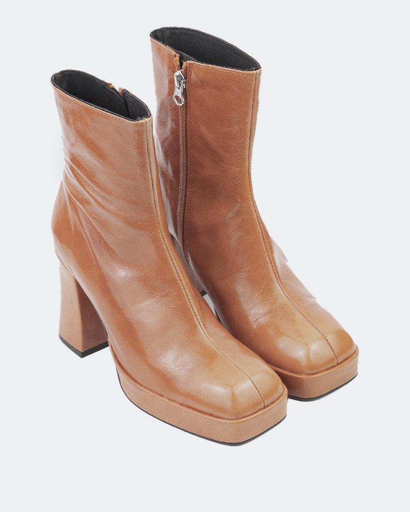 L'intervalle Mayotte Cuir Orange Brûlé Orange