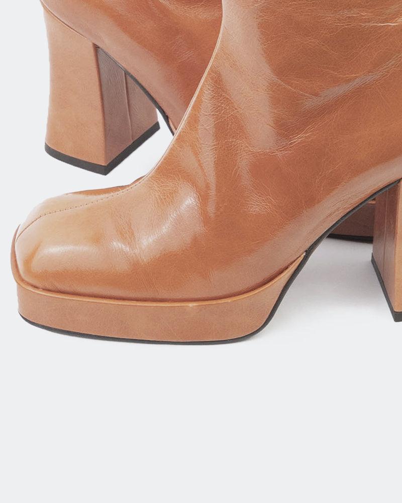 L'intervalle Mayotte Cuir Orange Brûlé Orange