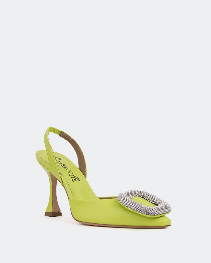 L'intervalle Mayta Vert Cuir Vert