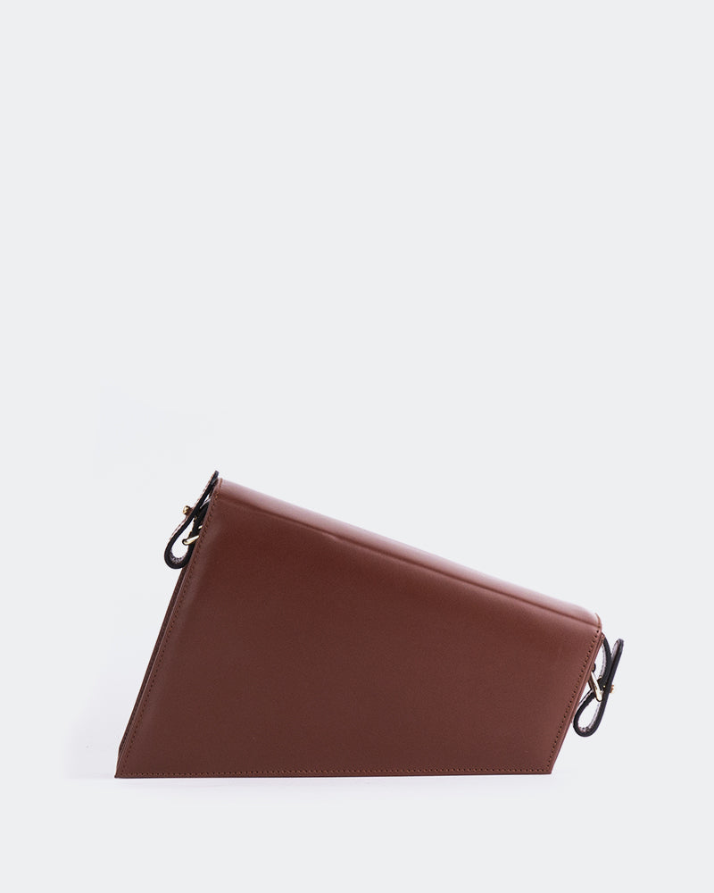 L'intervalle Meeka Cuir Cognac Brun