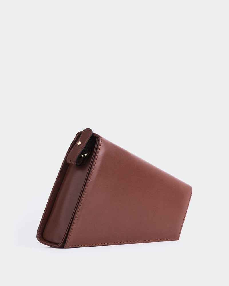 l'intervalle Meeka Cuir Cognac Brun